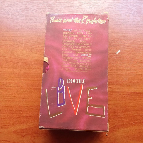Prince Revolution Love Beta Max double videocassette used 1980s