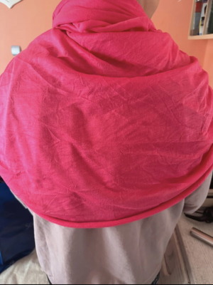 Scarf unused, pink