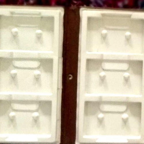 Leather cassette case used, pack of 24, 60s-70s vintage