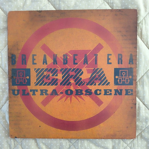 Breakbeat Era Ultra-Obscene vinyl LP like new, electronic