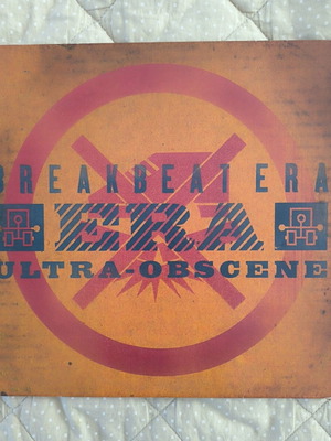 Breakbeat Era Ultra-Obscene vinyl LP like new, electronic