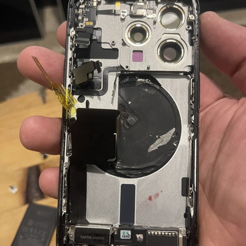 iPhone 15 Pro genuine chassis with extras