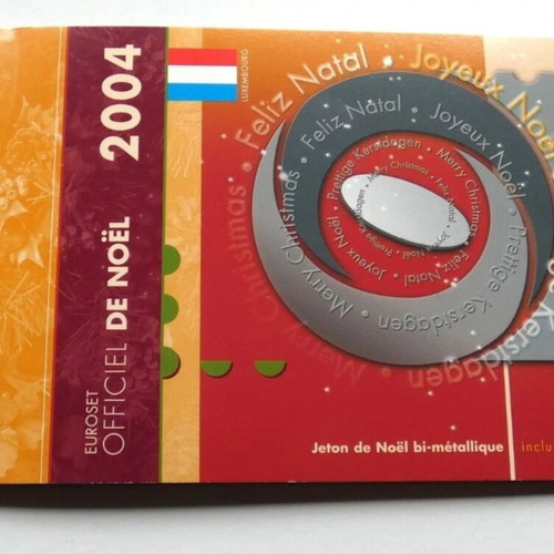 Luxembourg Official 2004 Christmas Euro Coin Set