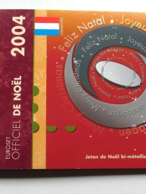 Luxembourg Official 2004 Christmas Euro Coin Set