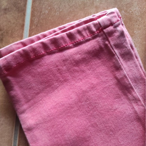 Pink denim pants like new, size M 38 10