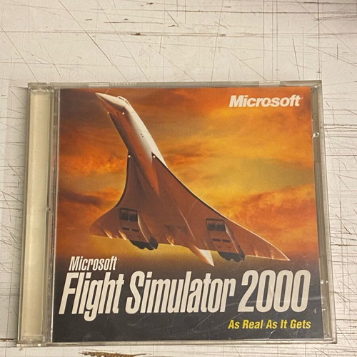 Microsoft Flight Simulator 2000 PC game like new