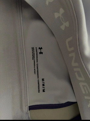 Under Armour sports bra new, size M, grey