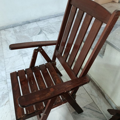 Wooden chairs, set of 6, solid wood