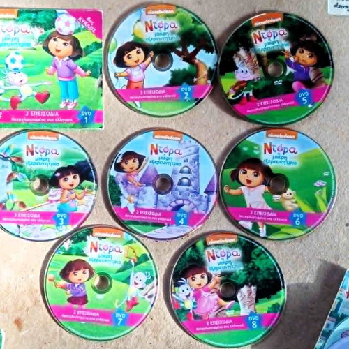 DVD Ντόρα η Μικρή Εξερευνήτρια σαν καινούργιο, πακέτο