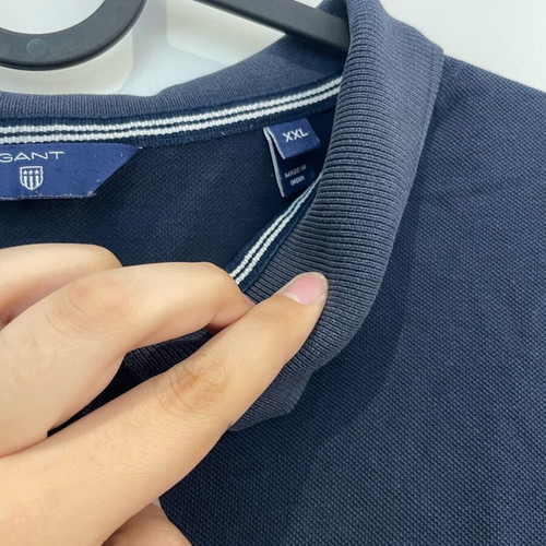 GANT polo shirt navy blue XXL like new