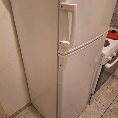 Davoline fridge with freezer and washing machine set