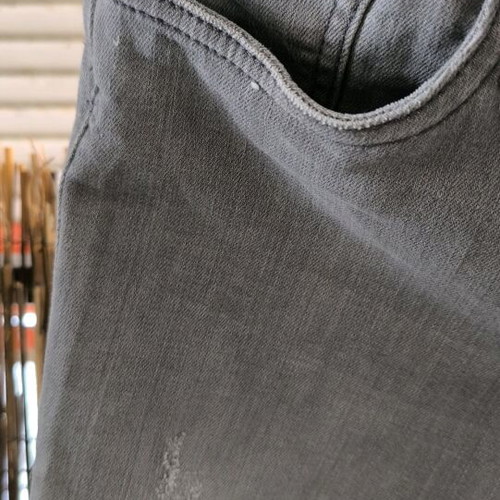 Trussardi women's elastic jeans like new, gray, size M