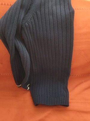 Women's spring pullover used, blue, size L