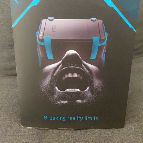 February Pro Virtual Reality VR Headset used for 4-6" smartphone