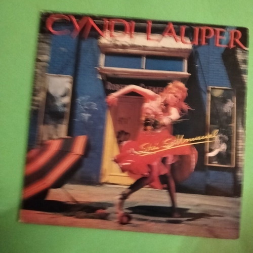 Cindy Lauper She's So Unusual vinyl record