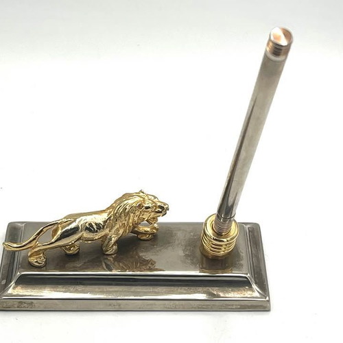 Vintage pen holder used, 12cm width