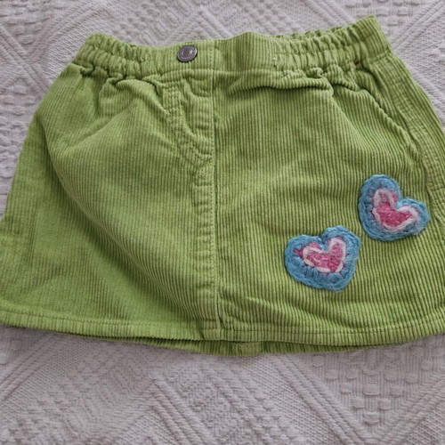 Girls' clothes used, 3 skirts and 1 Benetton pullover for ages 1-3