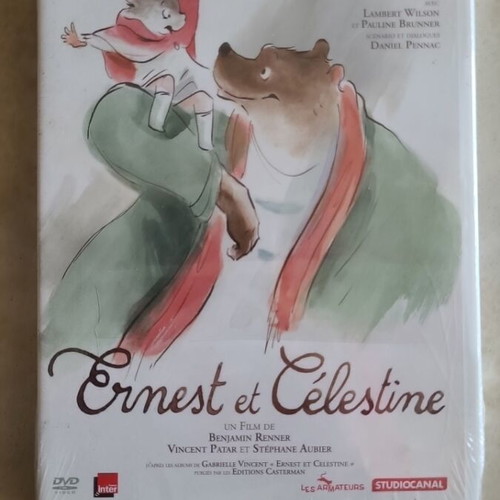 Ernest et Célestine DVD new, in French, animated