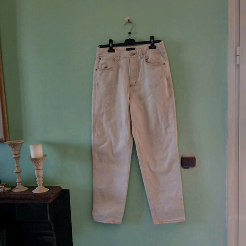 Massimo Dutti beige ecru jeans size 40 like new