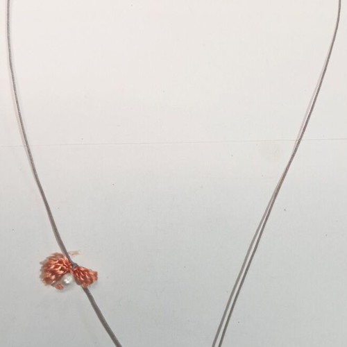 Butterfly pendant necklace like new