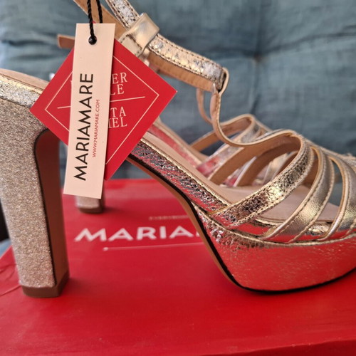 High-heeled sandals