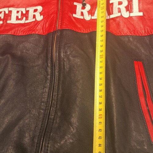 Leather impressive jacket like new condition