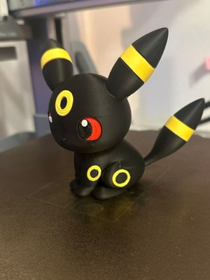 Pokemon Umbreon Chibi figure 8cm new, 3D printed with durable PLA+