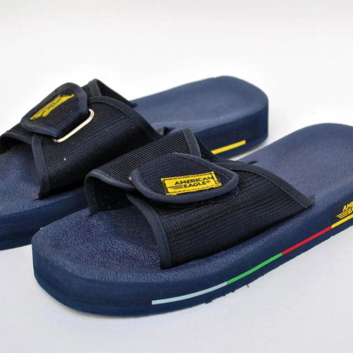 American Eagle 90s Vintage Blue Flip Flops like new, size 41
