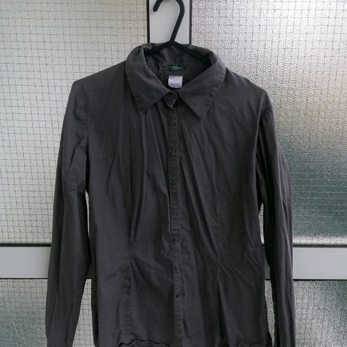 La redoute shirt gray unisex used, size S