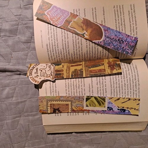Handmade bookmarks set of 3rd, new, all together