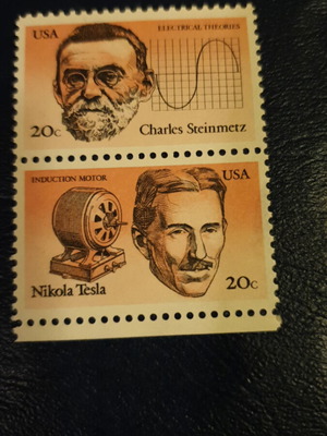 Γραμματόσημα ΗΠΑ 1983 20c Scott#2055&2057 καινούργια, σετ 2 τεμ.