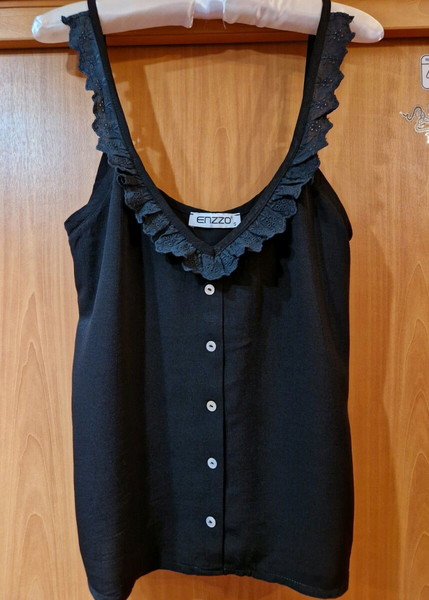 Μαύρο Τιραντάκι Enzzo, Size: S