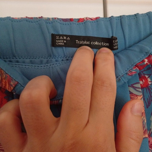 Zara midi pleated skirt multicolor like new