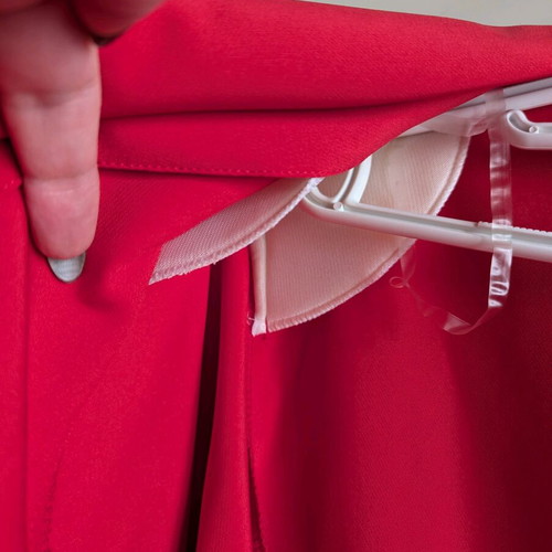 Dina red blazer jacket new L -XL