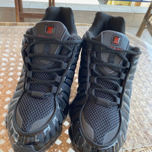 Nike Shox sneakers, black, size 46