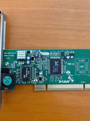 D-Link DGE-528T PCI Gigabit Ethernet network card used