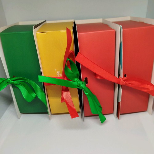 Christmas paper boxes new, set of 4 pieces
