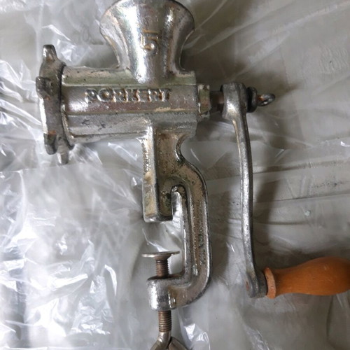 Old meat grinder