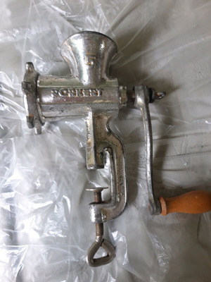 Old meat grinder