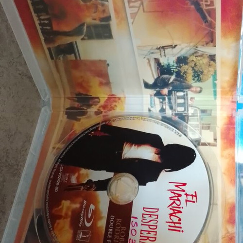 El Mariachi and Desperado Blu-Ray like new with Greek subtitles