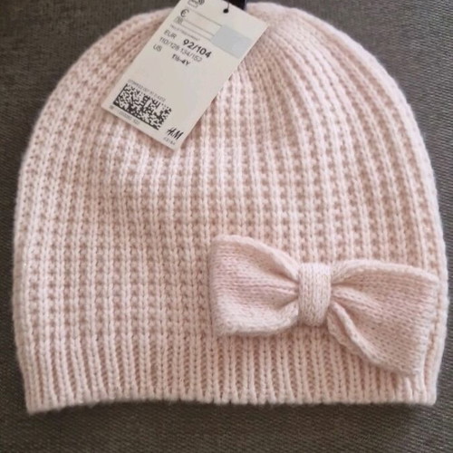 Children's hat H&M new, pink, size EUR 92/104