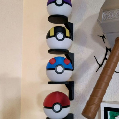Wall Mount for Pokeball new, Pokémon display wall holder