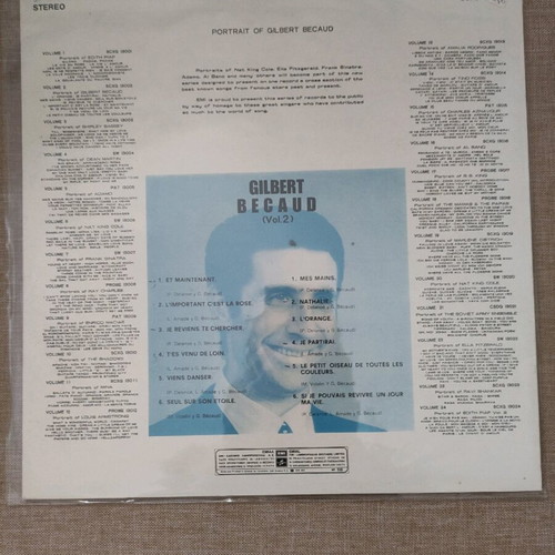 Gilbert Becaud LP used