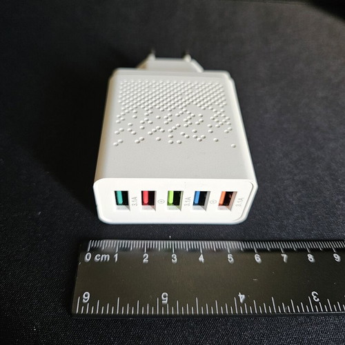 Charger with 5 charging ports