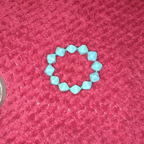 Women's bracelet like new, turquoise