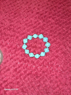 Women's bracelet like new, turquoise