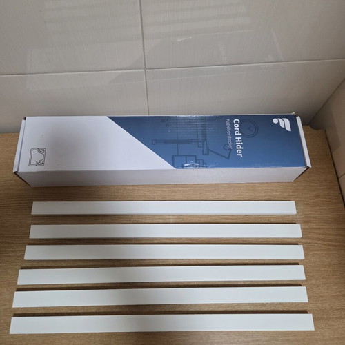 Cable channels pack of 6, 40cm x 3cm, new
