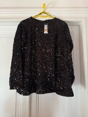 M&S μπλούζα μαύρη καινούργια, μέγεθος 52 EUR