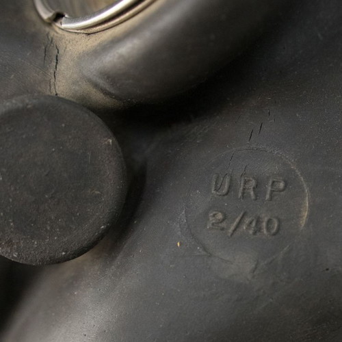 1940 British Army Gas Mask used with soldier's case