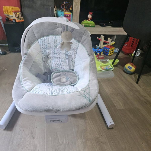 Ingenuity Relax Μωρού Κούνια Anyway Sway Γκρι σαν καινούργιο με μουσική και δόνηση